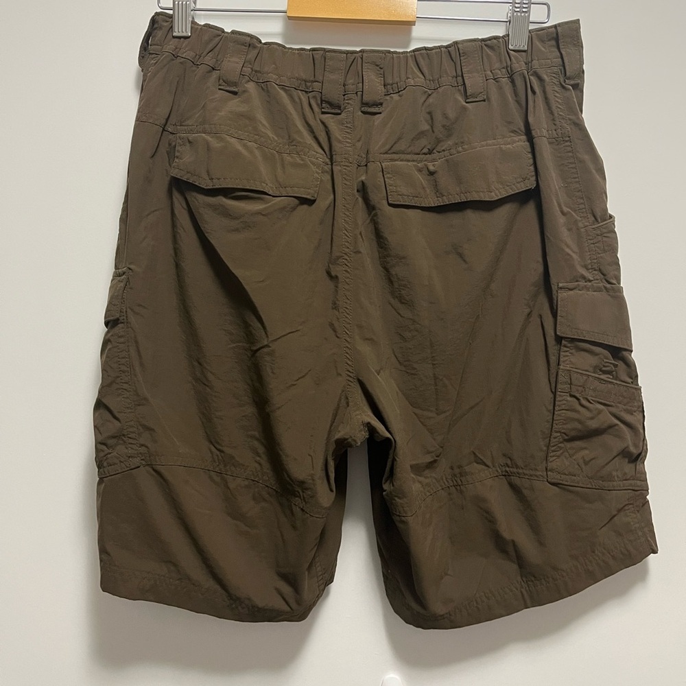 REI Hiking Shorts Brown Lightweight Nylon Cargo Gorpcore Men’s Size Large - Picture 4 of 7
